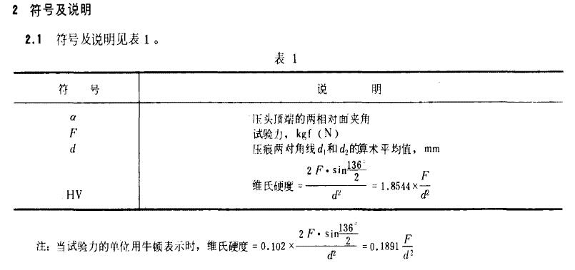 計(jì)算公式見表