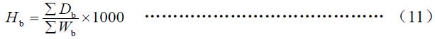 噸原料耗電按式（11）計算。
